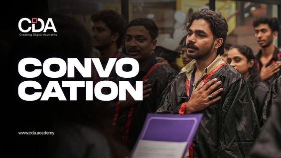 Convocation by best Online Digital Marketing Course platform in Kerala